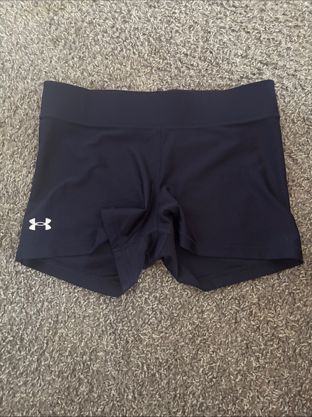 Under Armour Women's Black Stretch Athletic Shorts
